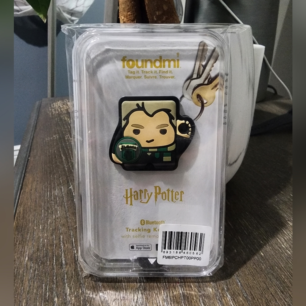 Foundmi Bluetooth Tracking Selfie Remote Keychain Harry Potter Draco Malfoy